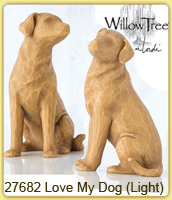                                                      Love my Dog    Family          Willow Tree  Figuren           Demdaco collection                  