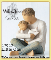                                                Willow Tree    27922
Little One
We've only just begun...forever my little one                                                    Demdaco collection                      erhältlich im 
               
Kristallzentrum        