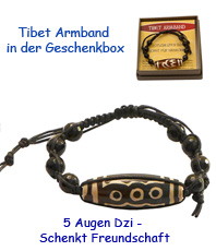    Tibet Amulett  Dzi Steine Achat   