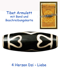   Tibet Amulett Dzi Steine Achat   