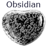    Obsidian          Edelstein Herz                                         