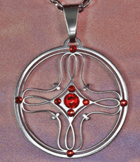   Amo Siegel Treue Basischakra Wurzelchakra Schmuckanhänger neue Chakren  aus Edelstahl Schutzamulett * Amulette kristallzentrum energetik energethik esoterik esoteric Schmuck jewellery   jewelery  jewelry pendant pendentif bijou bijoux Schmuck    einstein design  