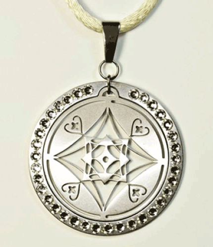    Amo Siegel   AMO Brüderlichkeit   Sakralchakra  02  Schmuckanhänger neue Chakren  aus Edelstahl Schutzamulett * Amulette kristallzentrum energetik energethik esoterik esoteric Schmuck jewellery   jewelery  jewelry pendant pendentif bijou bijoux Schmuck    einstein design  