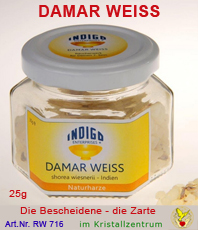       Indigo  Räucherungen                  " DAMAR WEISS  "                für Kohleräucherungen                                                                                                                                                                                                                                                                                           