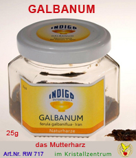       Indigo  Räucherungen                  " GALBANUM "                für Kohleräucherungen                                                                                                                                                                                                                                                                                           